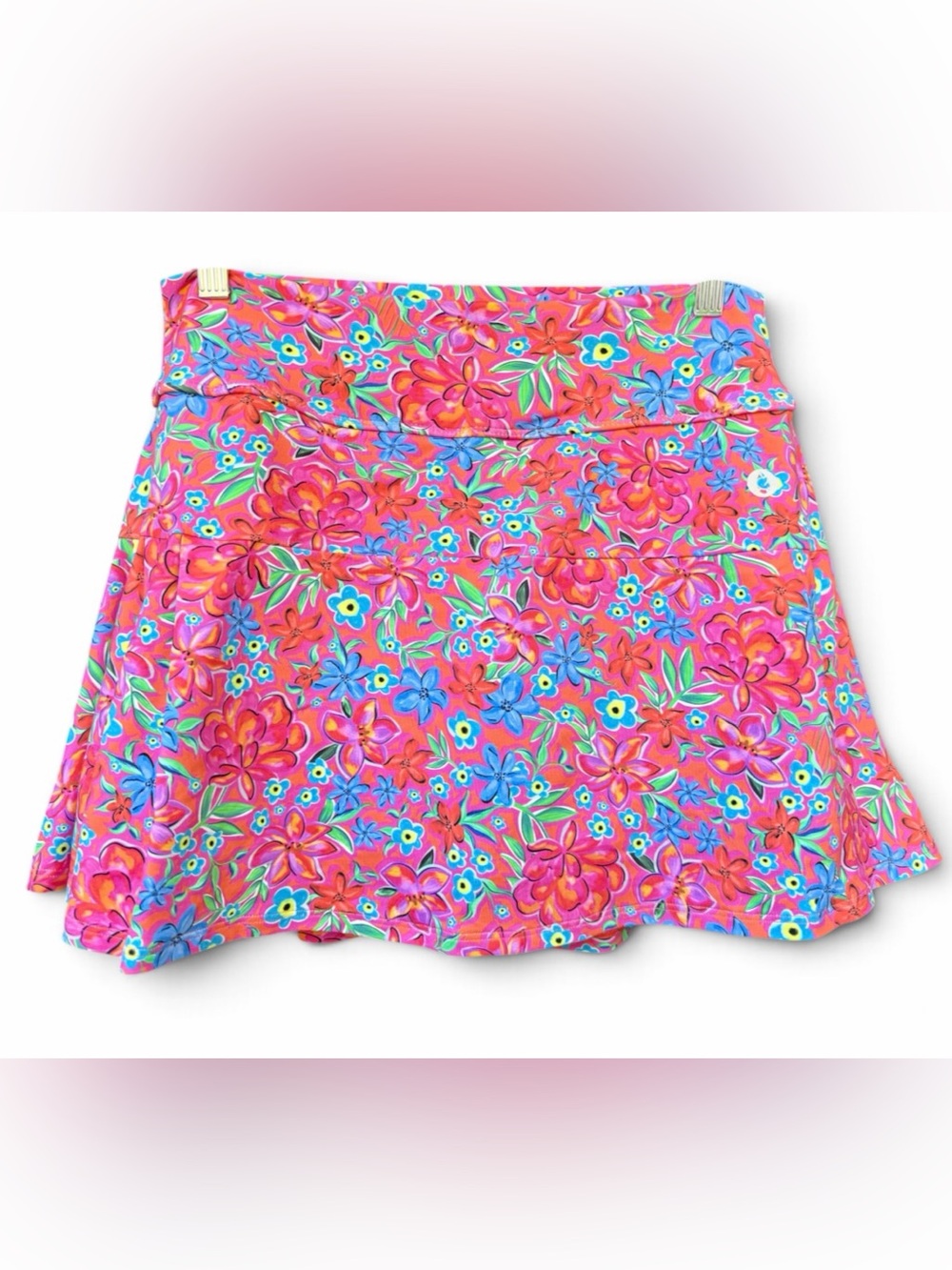 Dona Jo Swift Garden Athletic Tennis Pickleball Skort Size 2 Large Floral